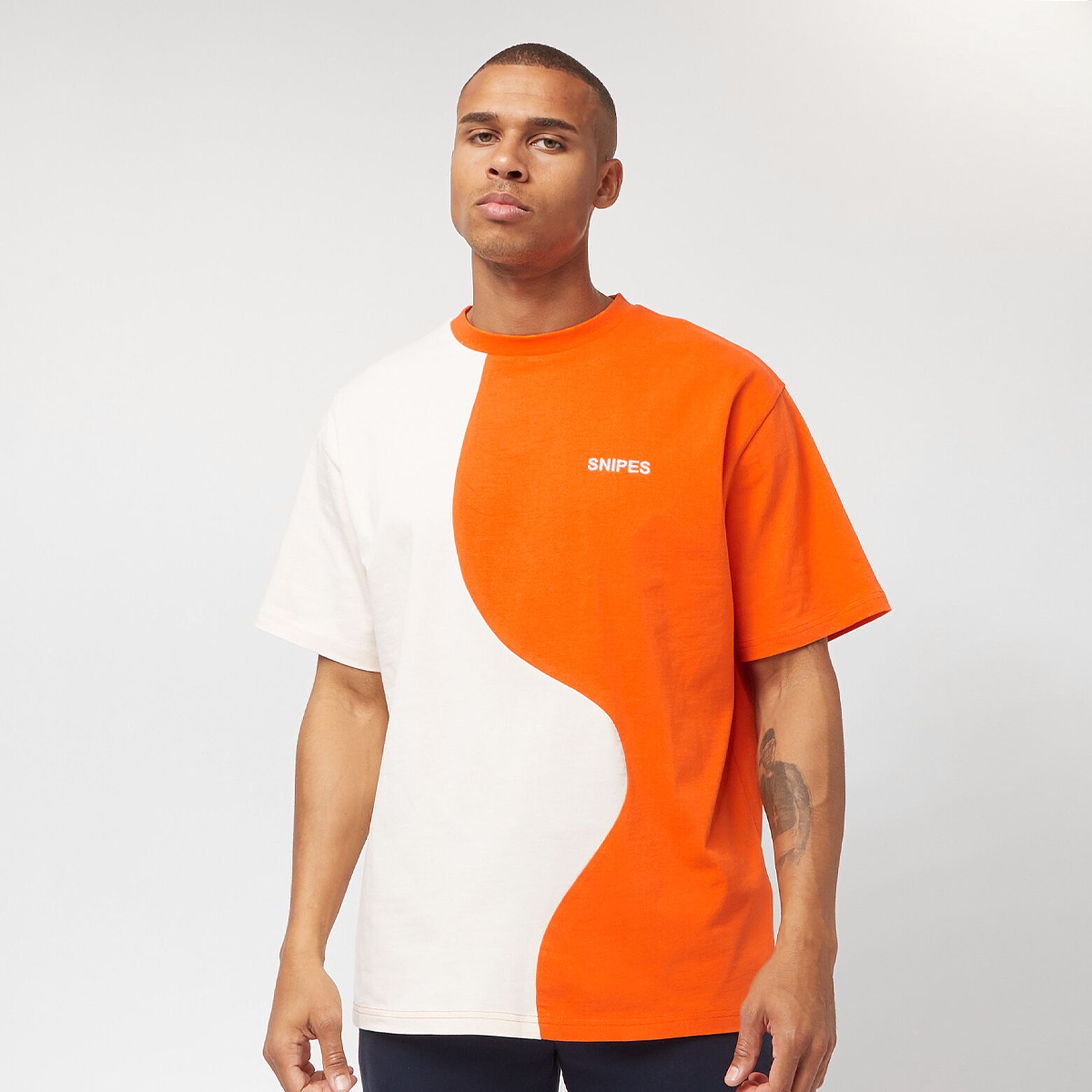 snipes korting Small Bold Logo Organic Cut Tee