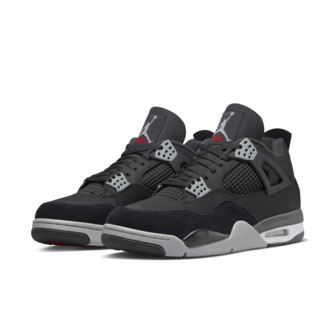 Air Jordan 4 Retro SE 'Black Canvas'