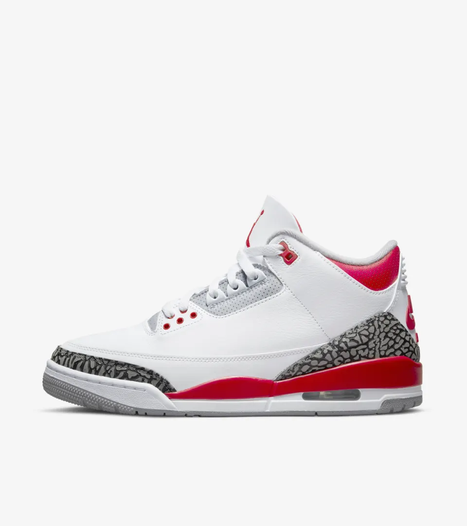 Air Jordan 3 'Fire Red'