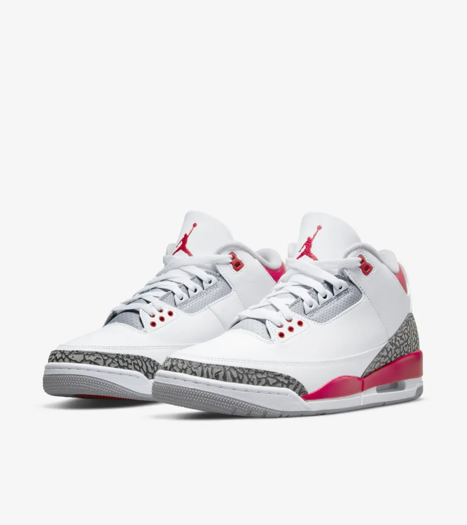 Air Jordan 3 'Fire Red'