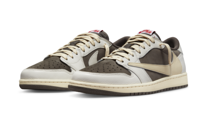 Air Jordan 1 Retro Low OG SP Travis Scott 'Reverse Mocha'