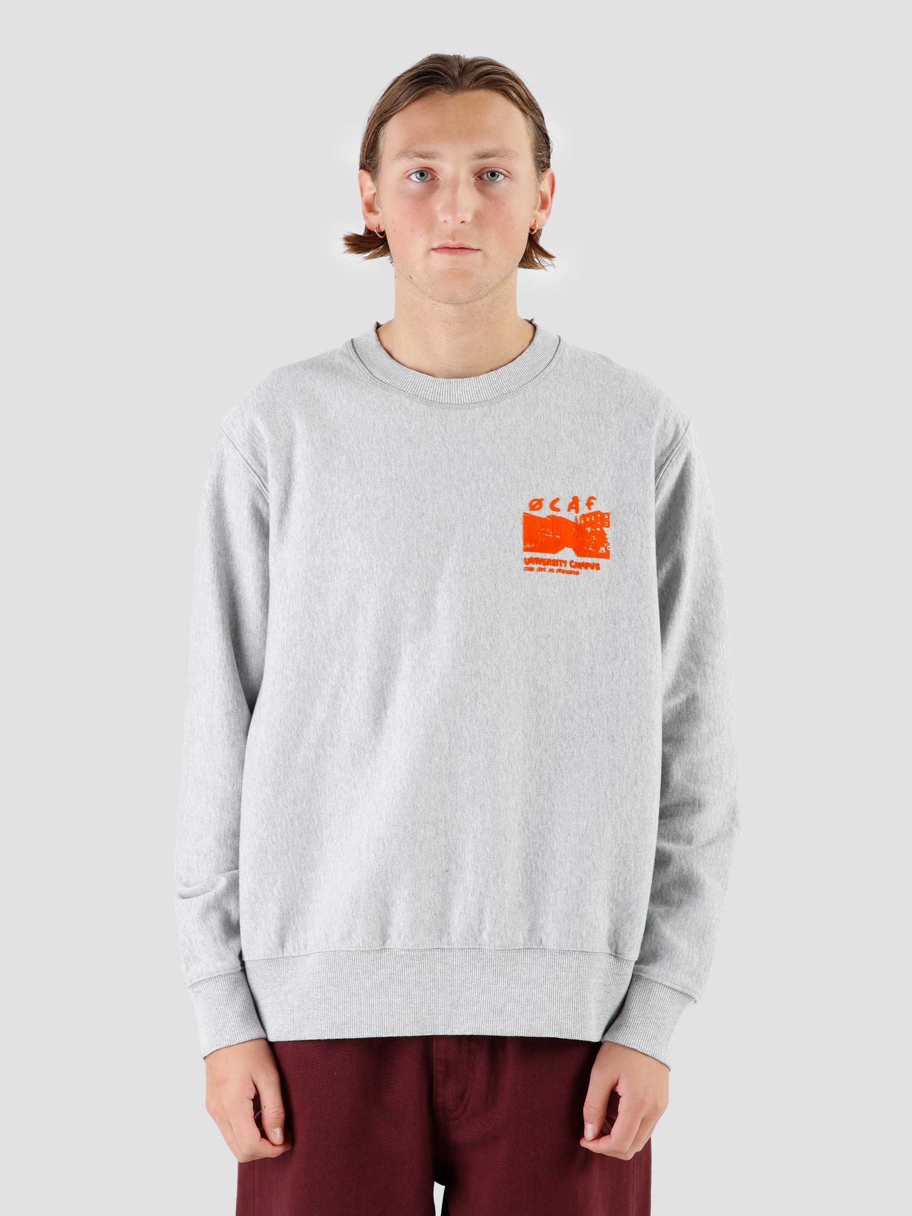 Campus Crewneck Heather Grey