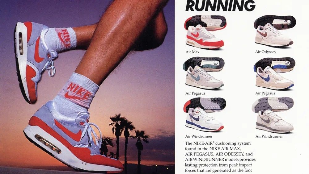 Runners World advert of the Air Max 1