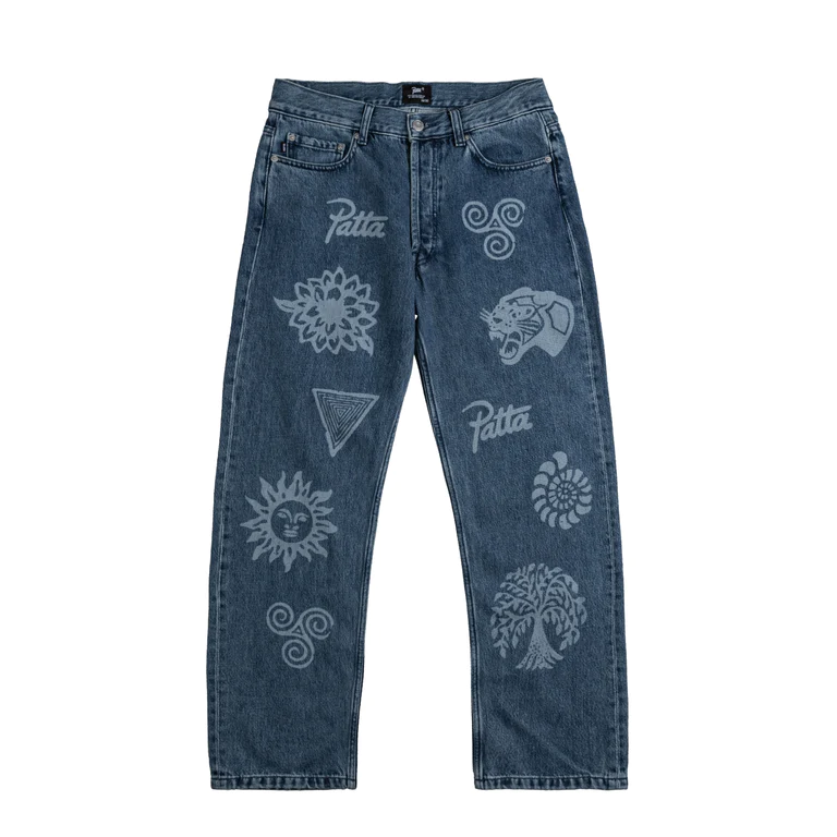 Patta Hope Love Peace Denim 