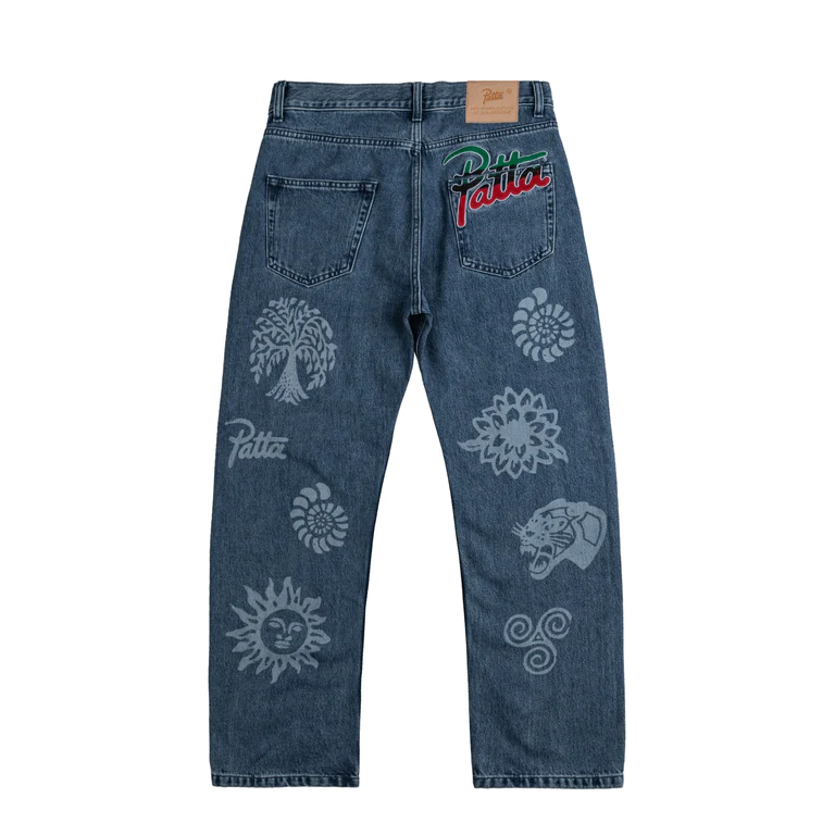 Patta Hope Love Peace Denim