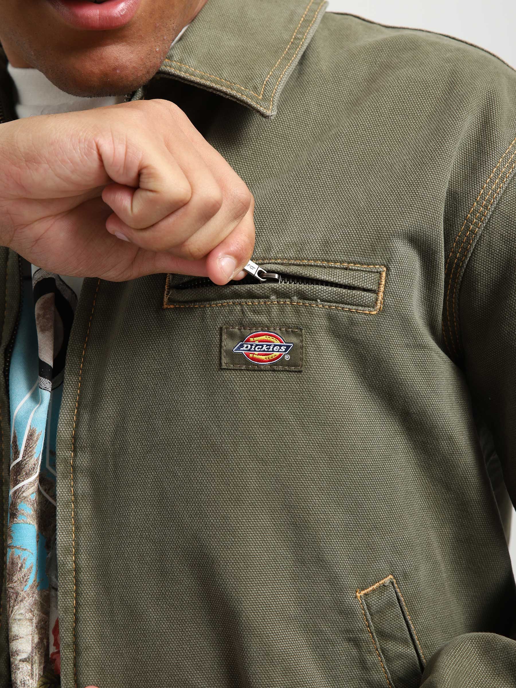 Dickies Madras Duck Canvas Jacket