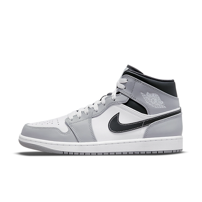 Air Jordan 1 Mid 'Light Smoke Grey'