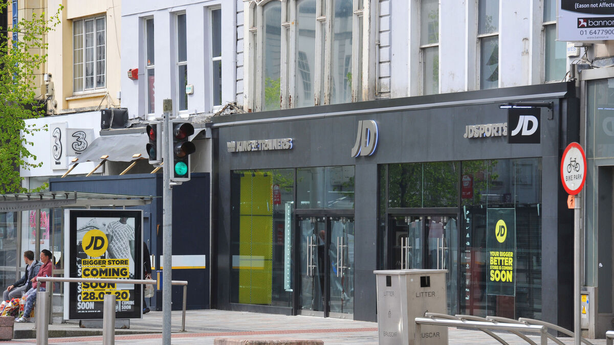 JD Sports sneakerwinkels dublin