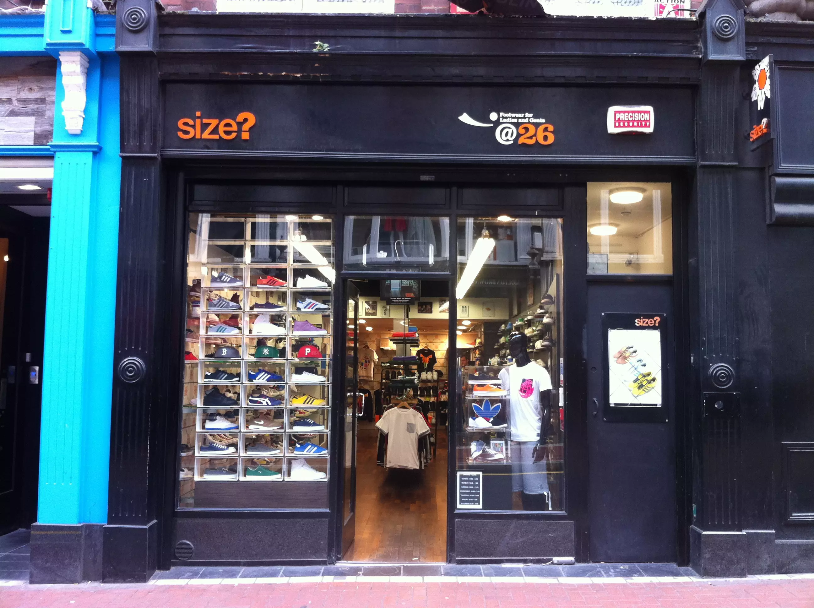 size? sneakerwinkels dublin