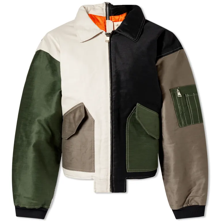 (DI)VISION CANVAS BOMBER JACKET