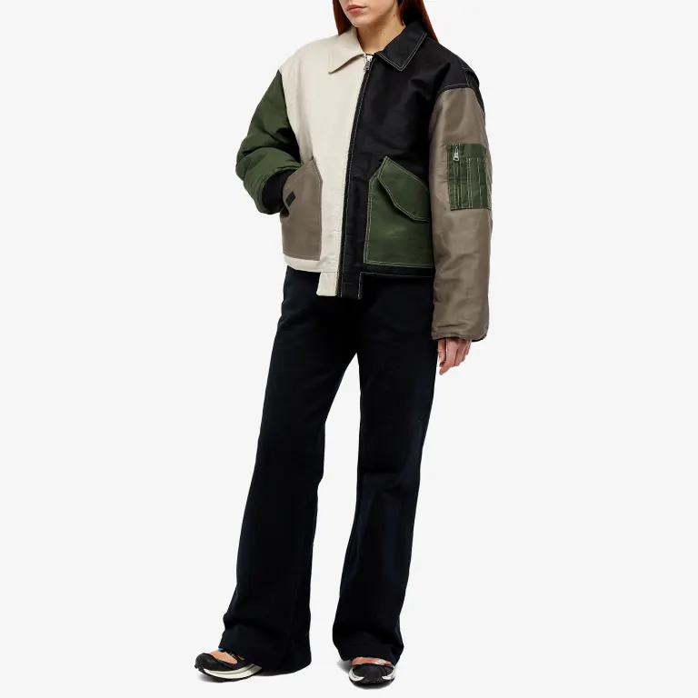 (DI)VISION CANVAS BOMBER JACKET