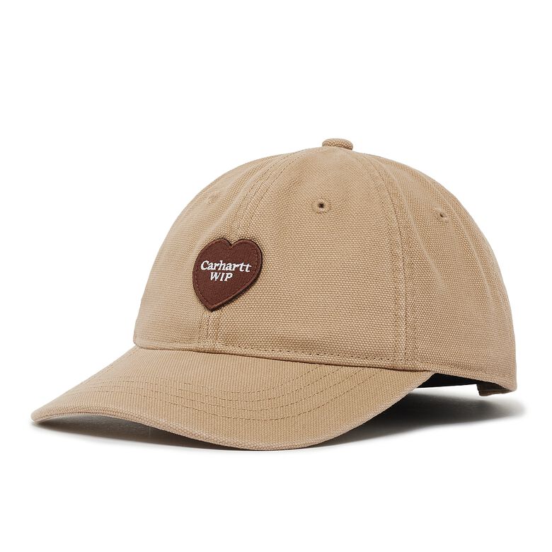 Carhartt WIP Heart Patch Cap dusty h brown