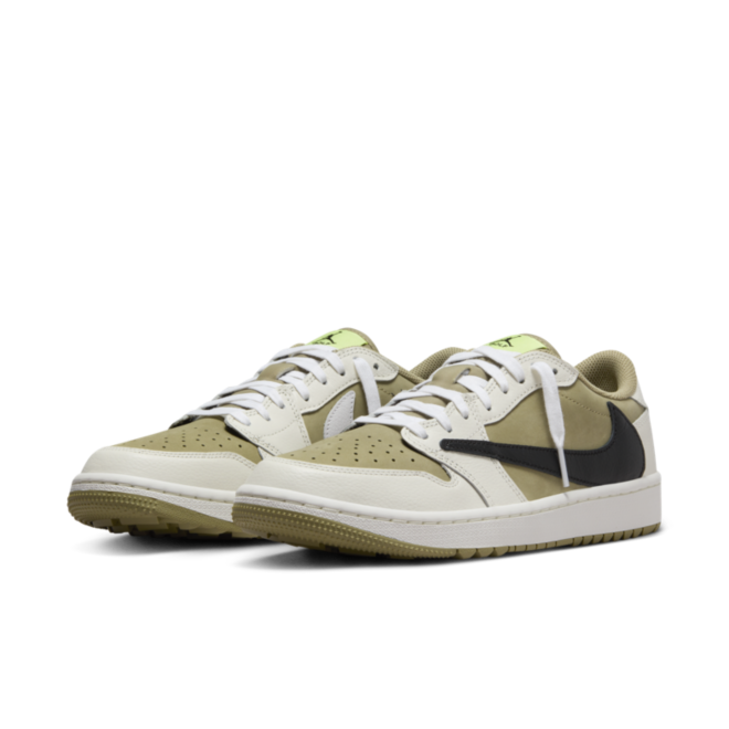 Travis Scott x Air Jordan 1 Low Golf 'Olive'
