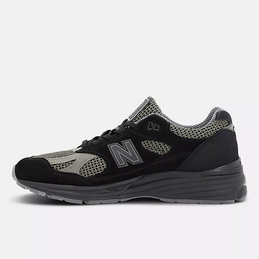 Stone Island x New Balance 991v2 'Black Olive'