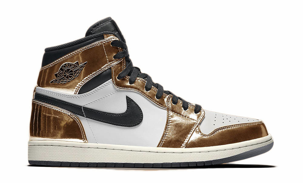 Air Jordan 1 High OG Metallic Gold