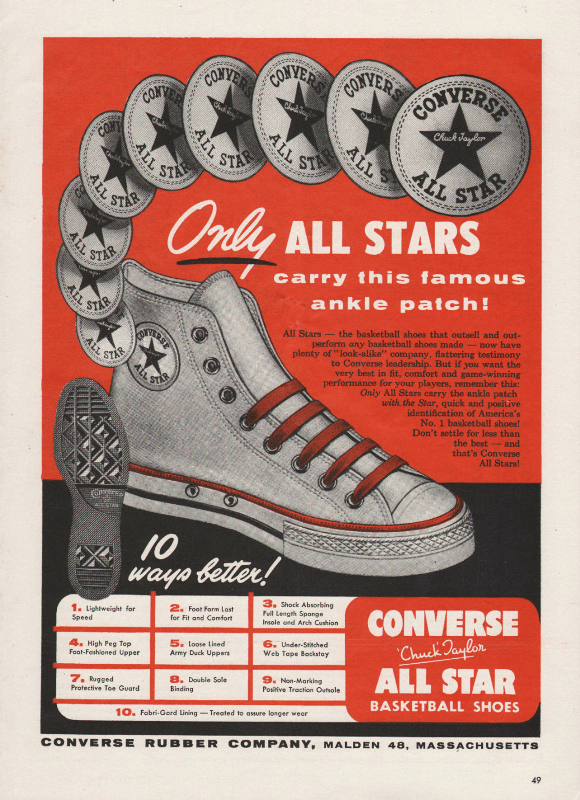 chuck taylor original advert