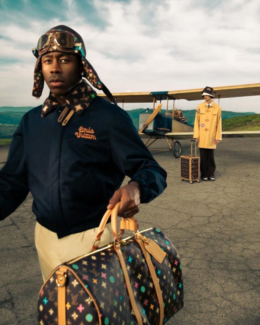 Tyler, the Creator en Louis Vuitton