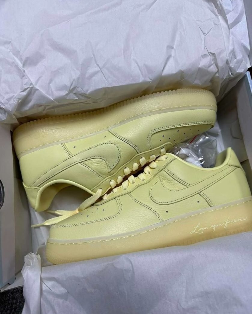Nocta x Nike Air Force 1 'Citron Tint'