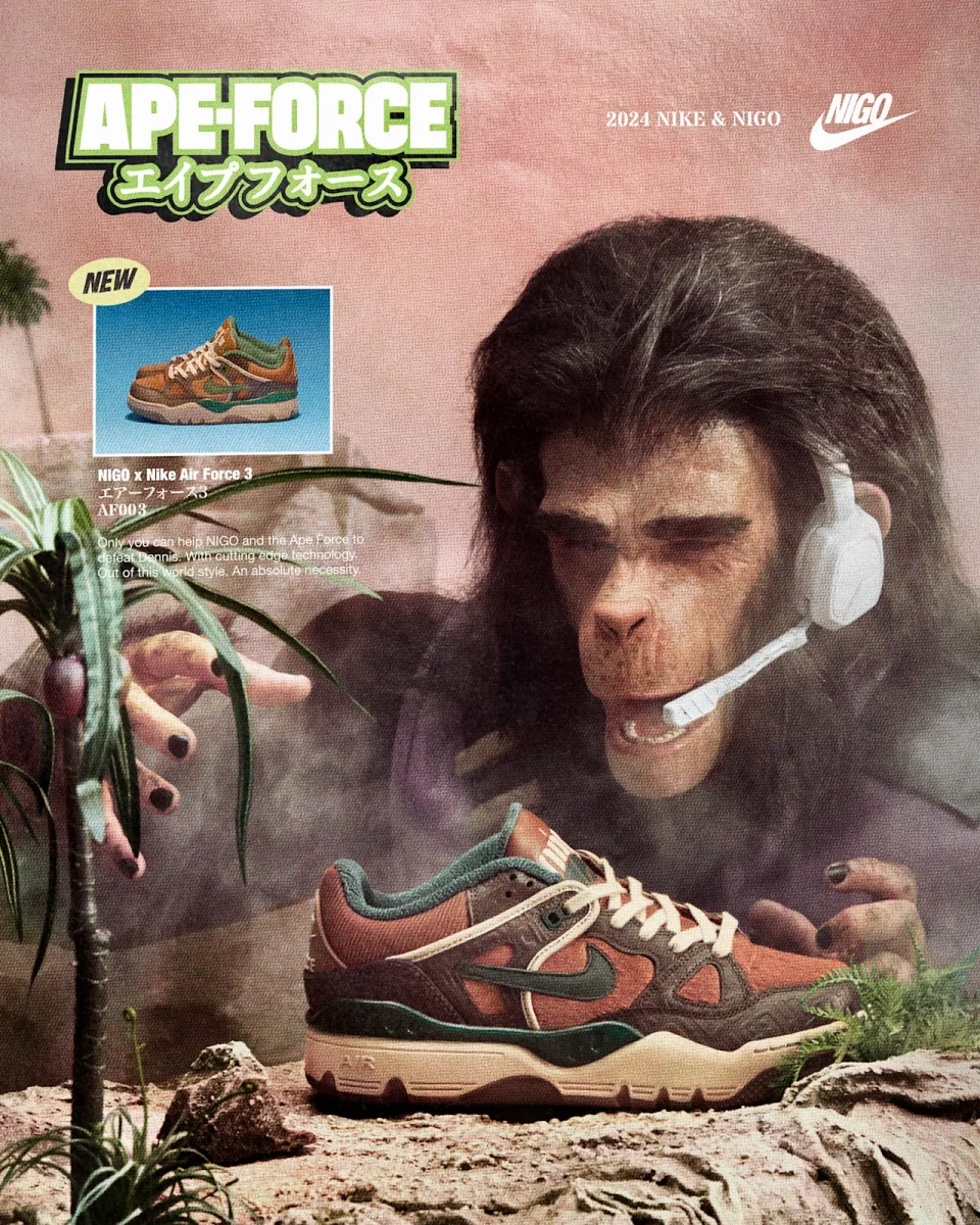 Nigo x Nike Air Force 3 Low