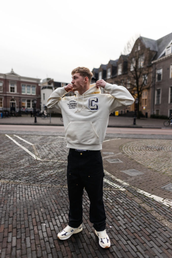 Carhartt WIP Hooded Brown Ducks Sweat 'Wax'