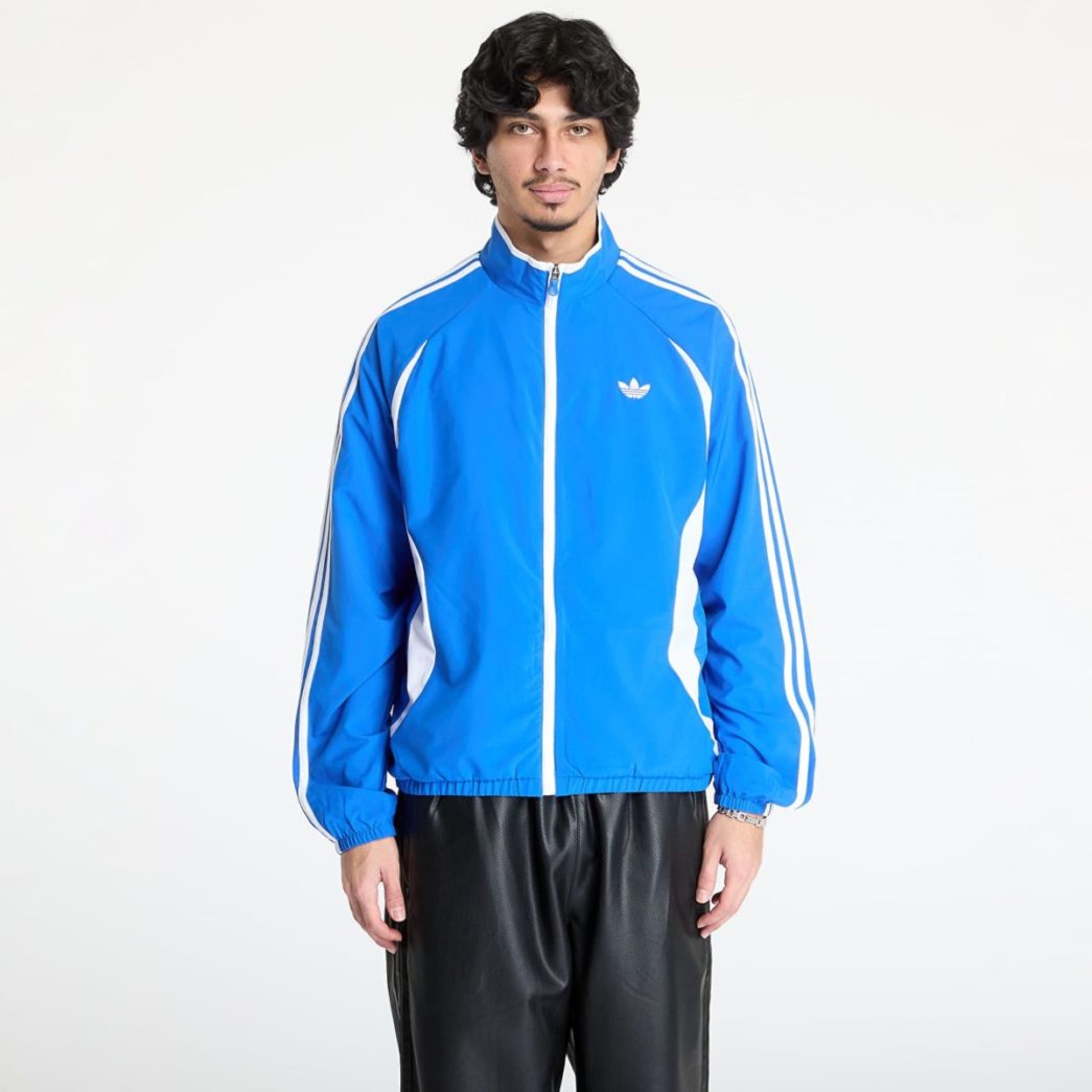 queens adidas Teamgeist track blauwe top
