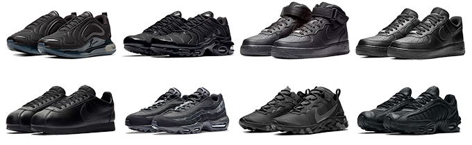 Nike Triple Black Round-Up