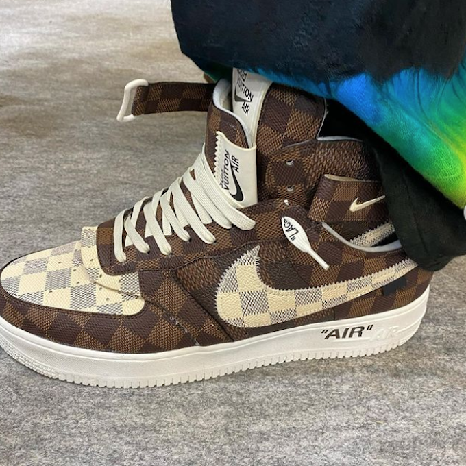 Nike x Louis Vuitton Air Force 1