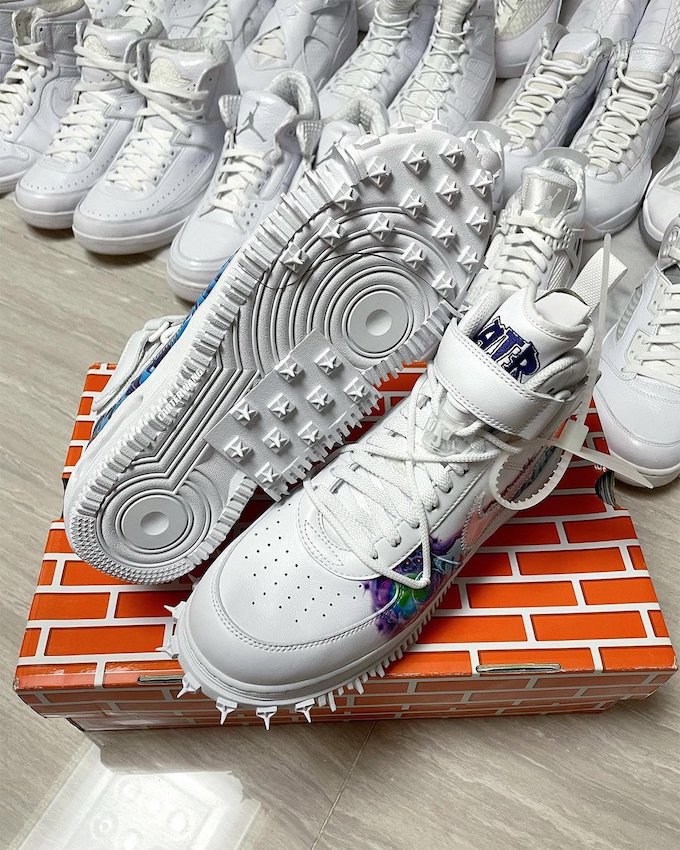 Nike x Off White Air Force 1 Mid Graffiti | The Drop Date