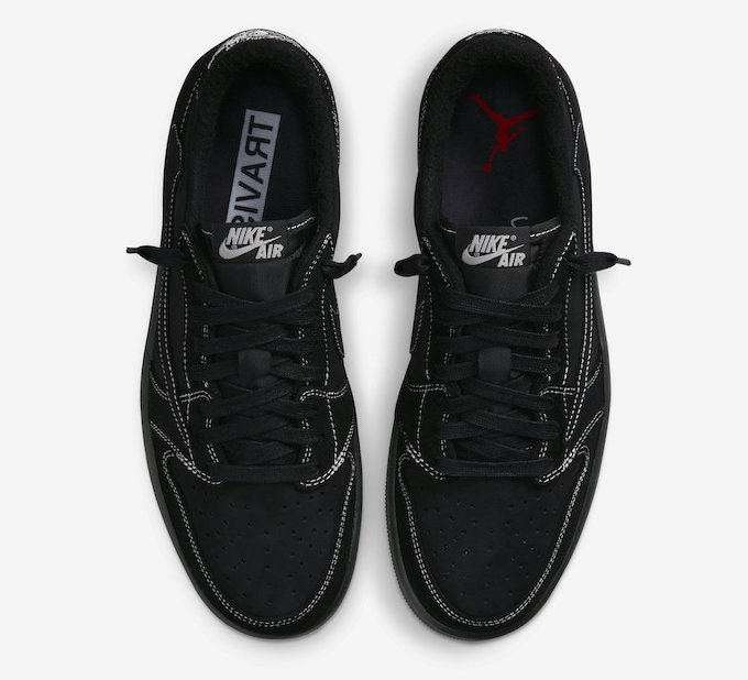 Nike x Travis Scott Air Jordan 1 Low OG Black - TDD | The Drop Date