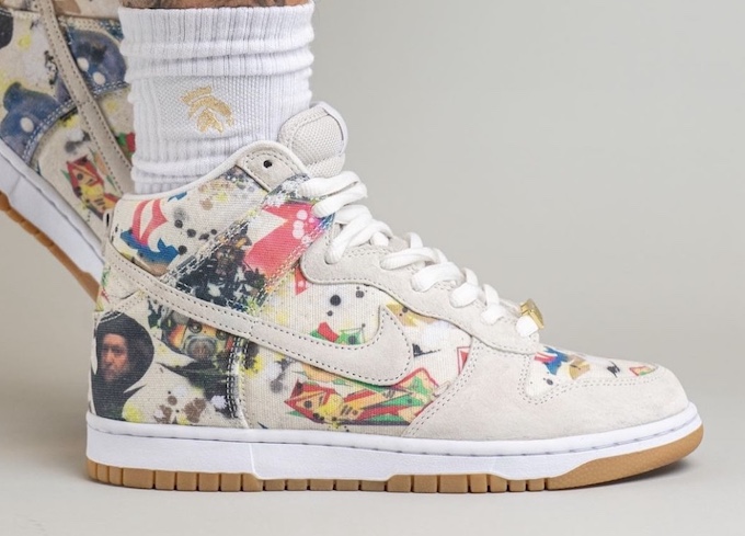 Nike SB x Supreme Dunk Rammellzee | The Drop Date