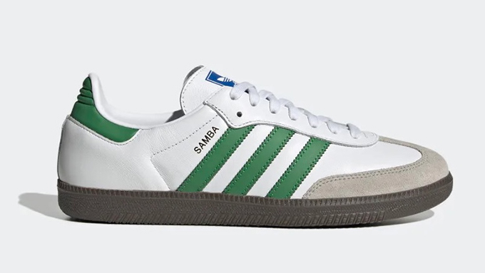 Samba OG Shoes White Green IG1024