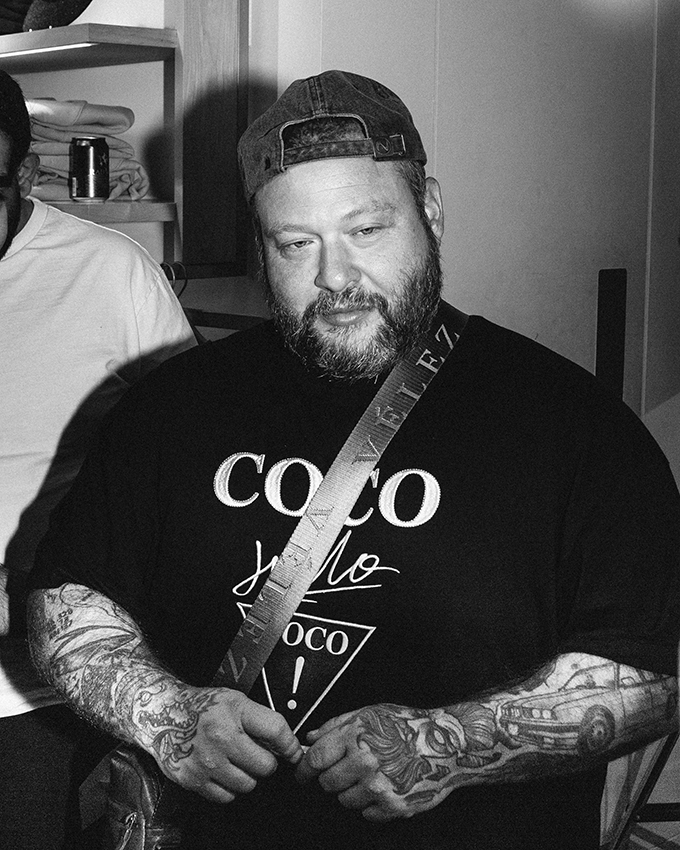 Action Bronson at New Balance END Clothing event