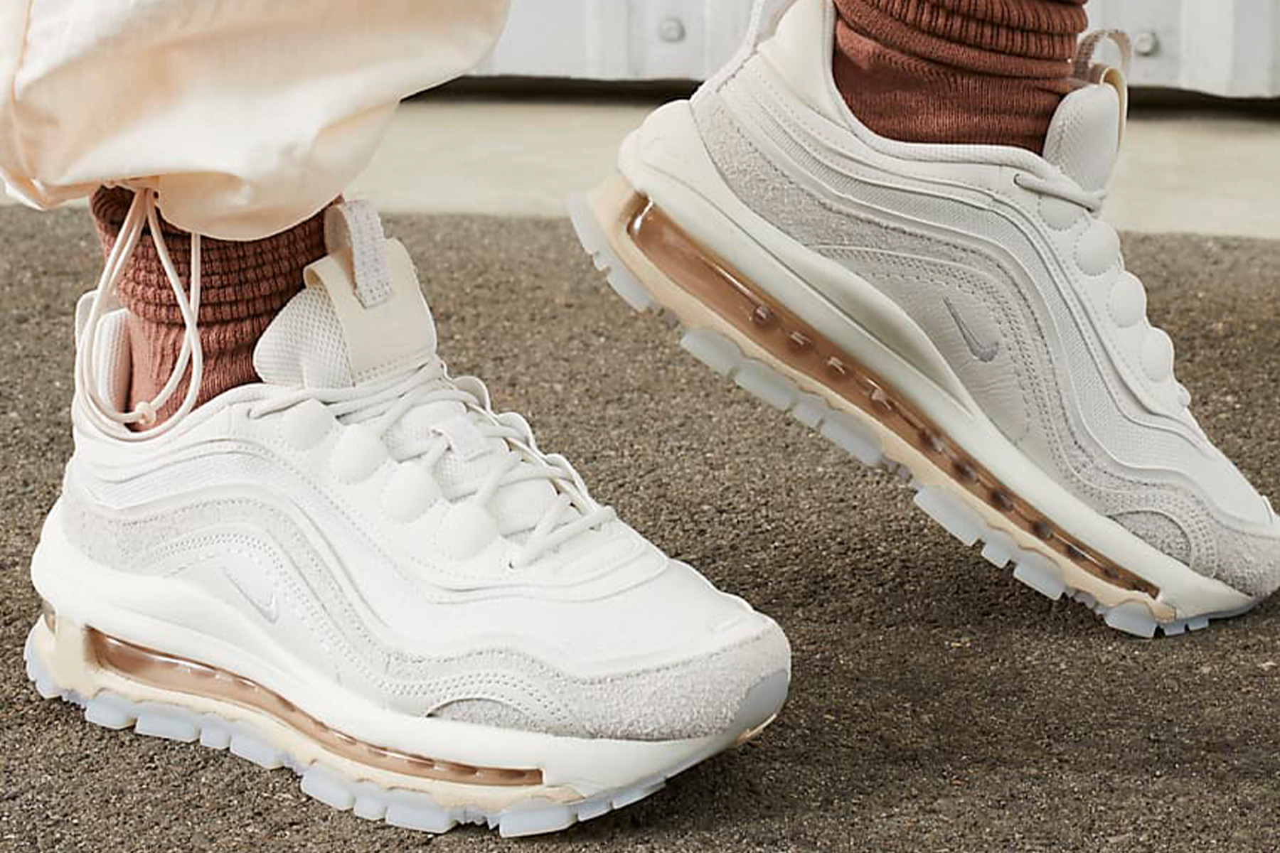 NIKE Air Max 97 フューチュラ クリーム 22.5 Nike Air Max 97 Futura Cream | The Futura Legacy Continues | The