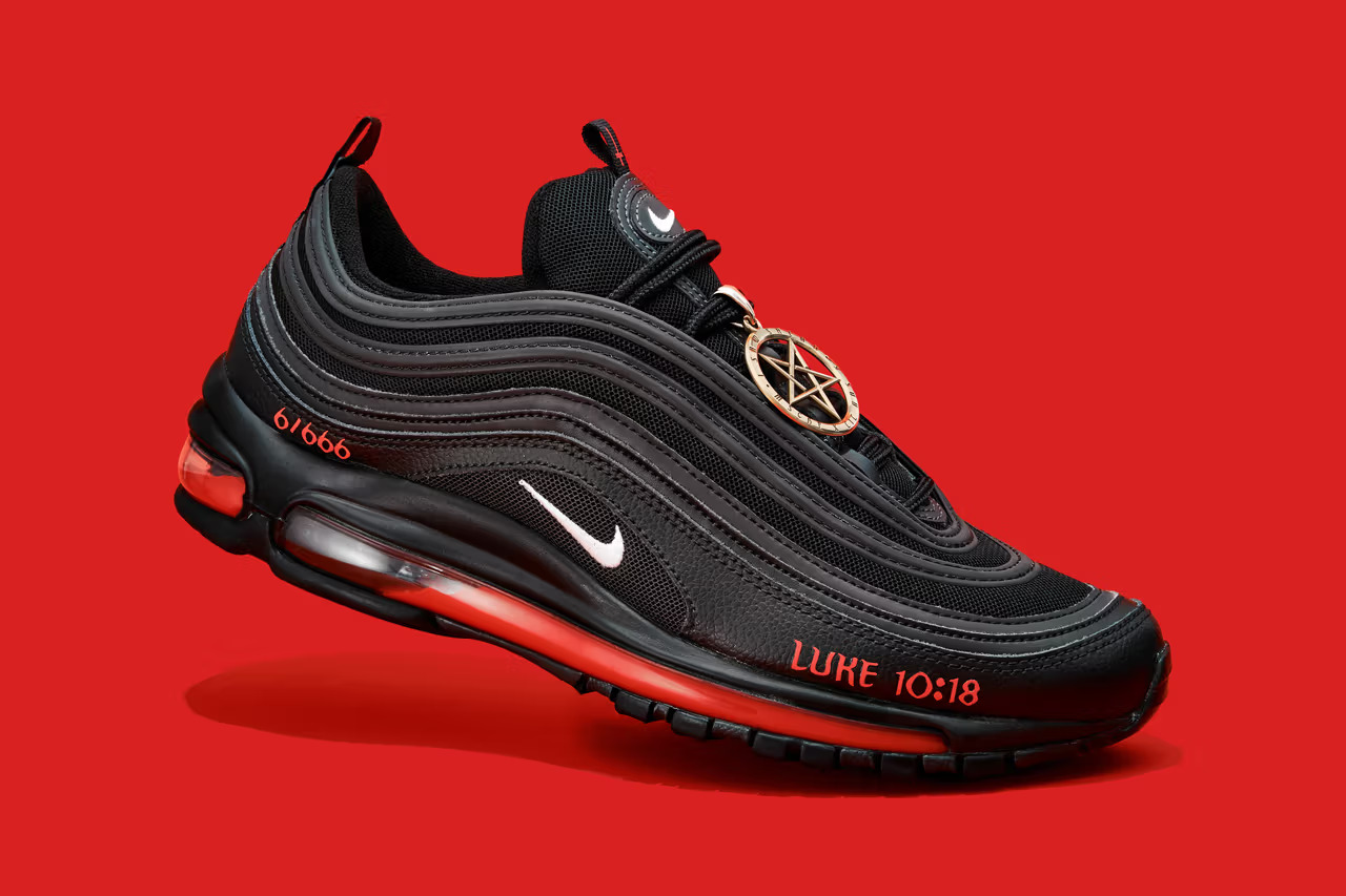 MSCHF Lil Nas X Satan Shoes Nike Air Max 97 