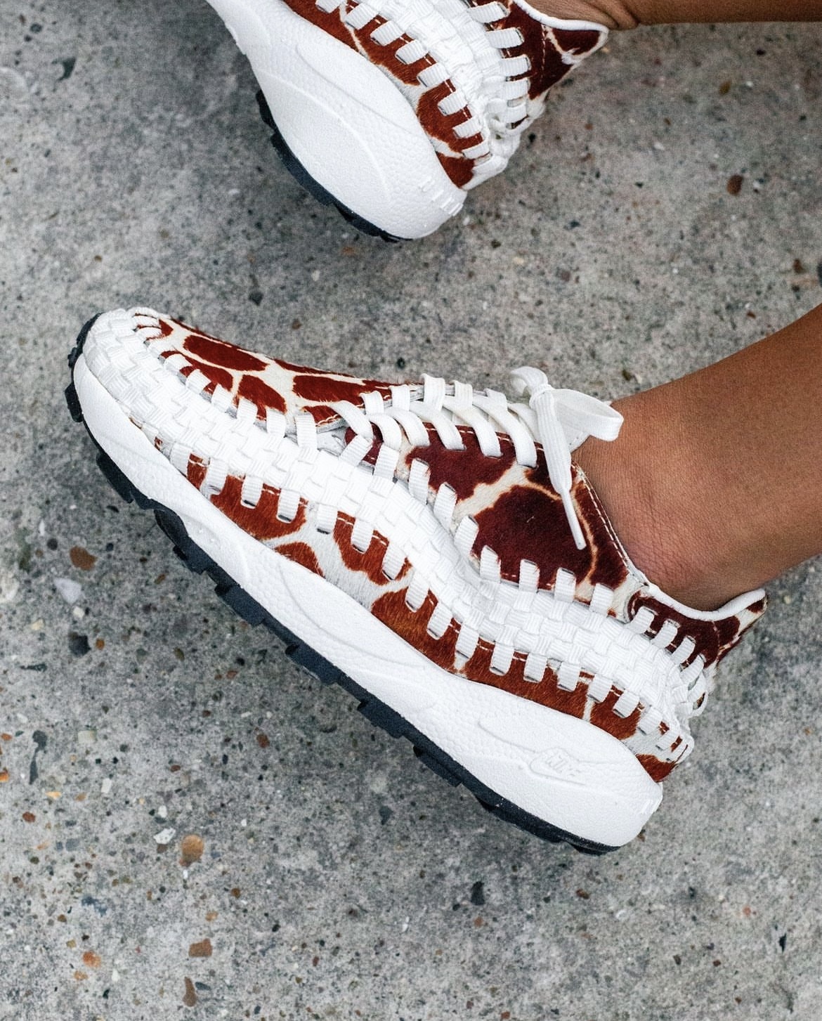 The Nike Air Footscape Woven Cow Print Is Making Moo-ves | The