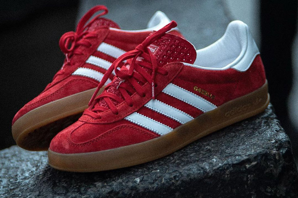 ADIDAS GAZELLE INDOOR 'SCARLET' H06261