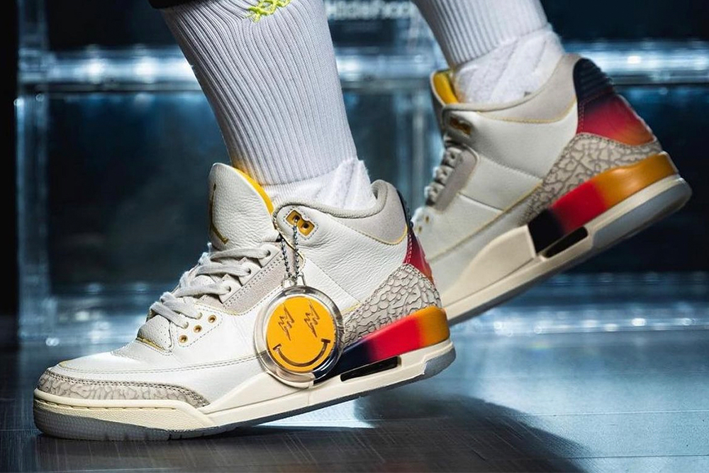 J Balvin X Air Jordan 3 'Medellín Sunset' – FN0344-901