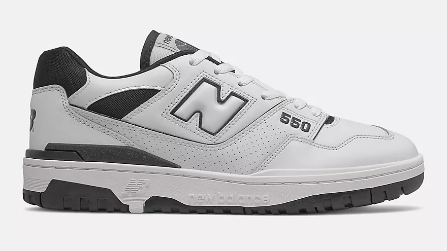 12. New Balance 550 White Black - BB550HA1