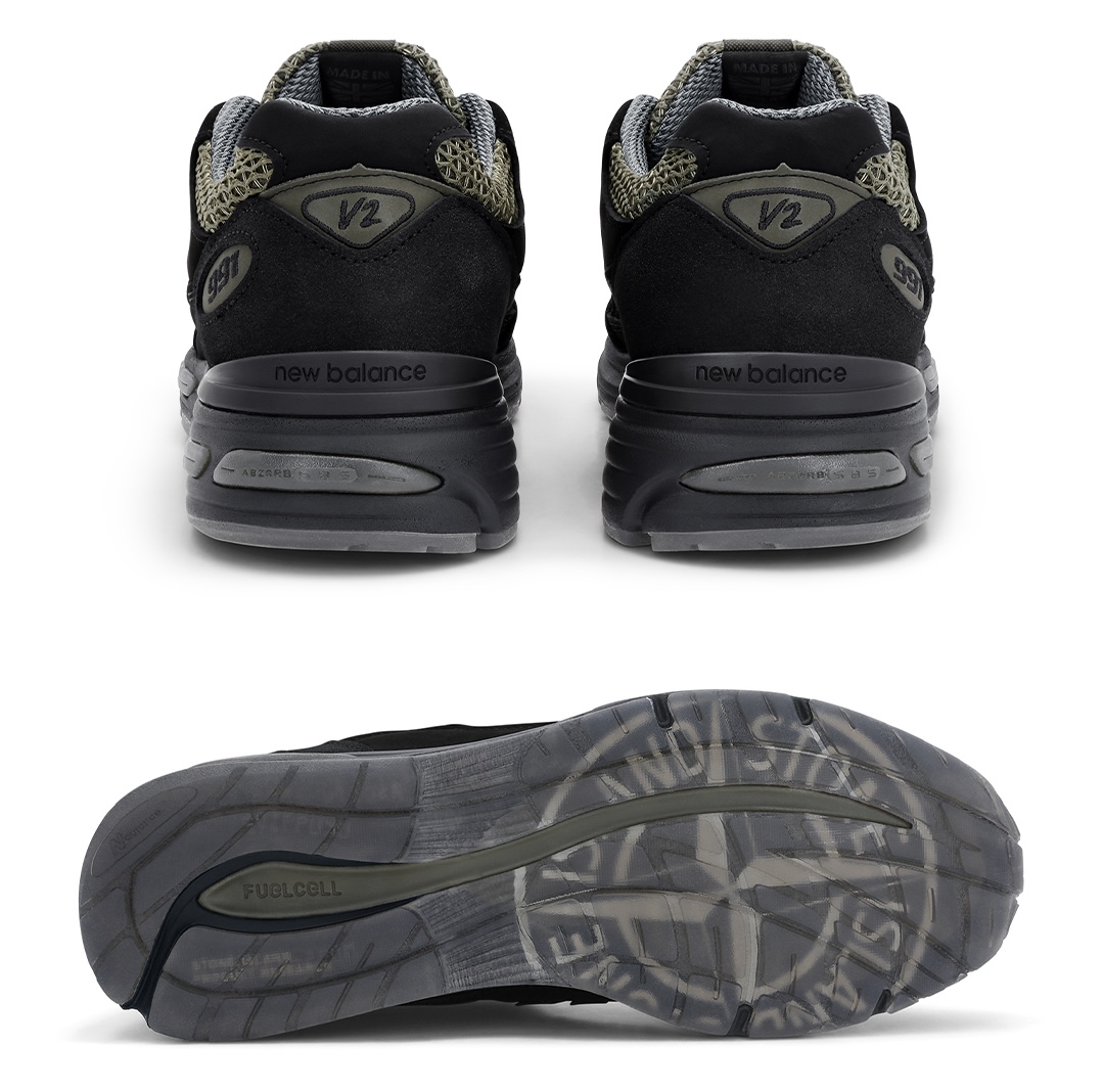 The Stone Island x New Balance 991v2 Is On The Horizon | The Drop Date