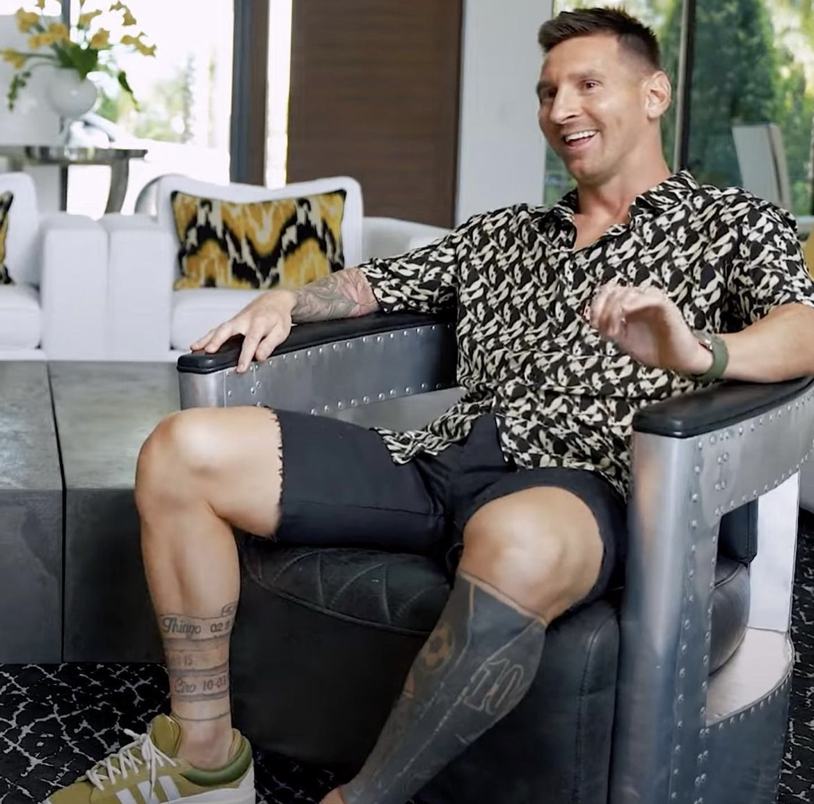 messi bad bunny campus