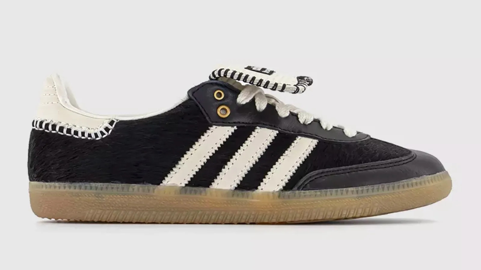 wales bonner x adidas samba Core Black
