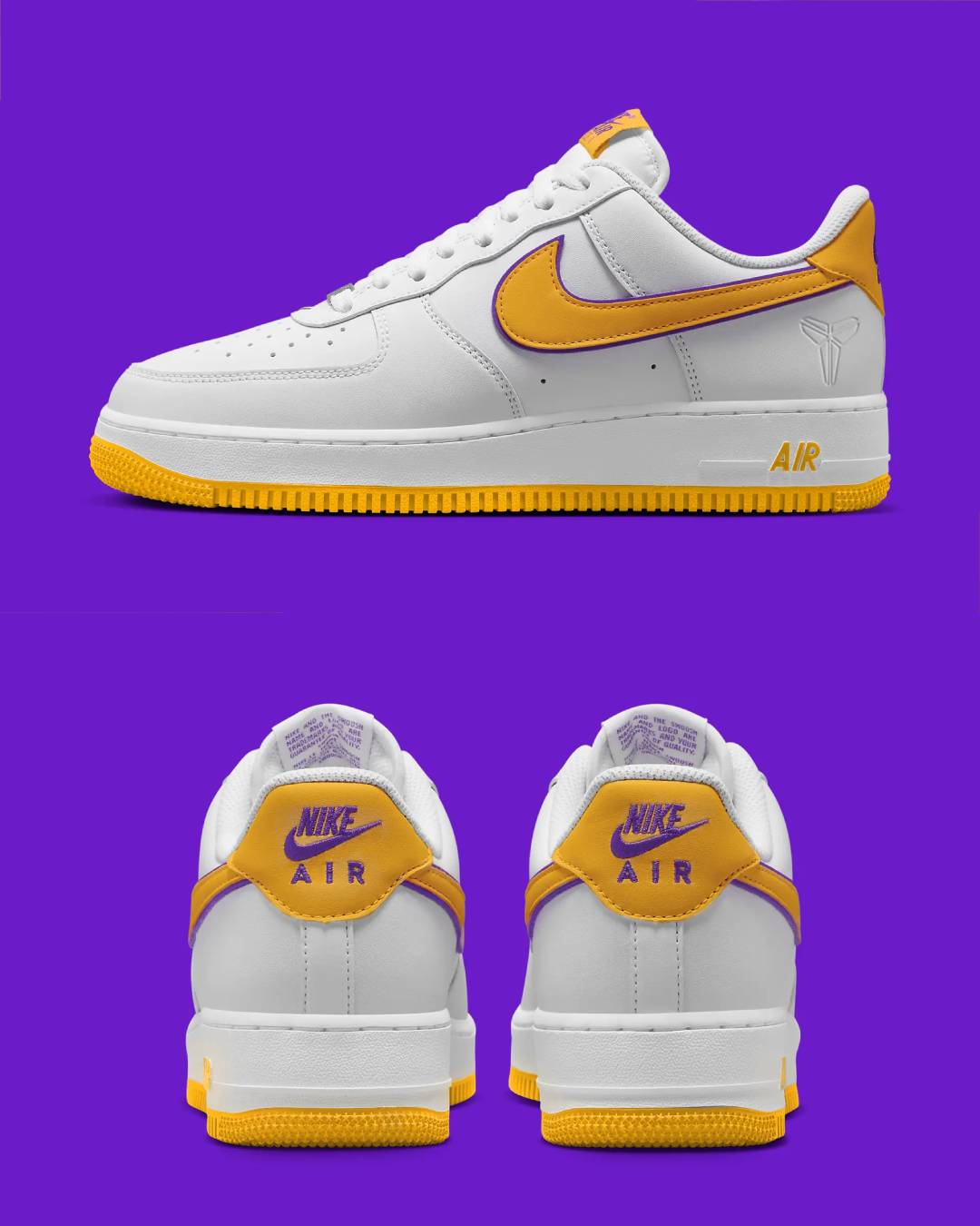 Vanessa Bryant Confirms Nike Air Force 1 Low 'Kobe Bryant' | The