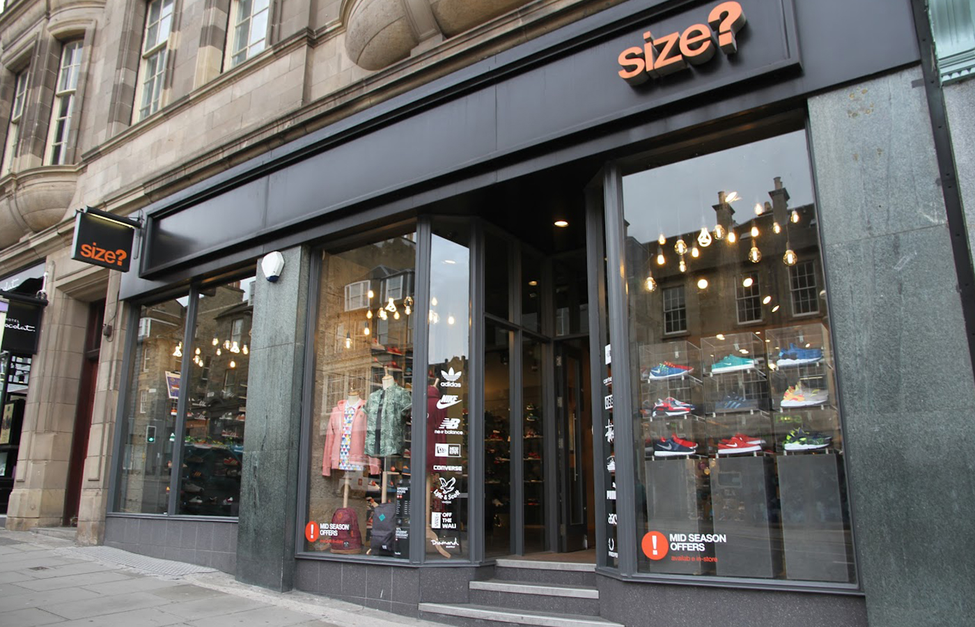 Size? Top Sneaker Shops Edinburgh