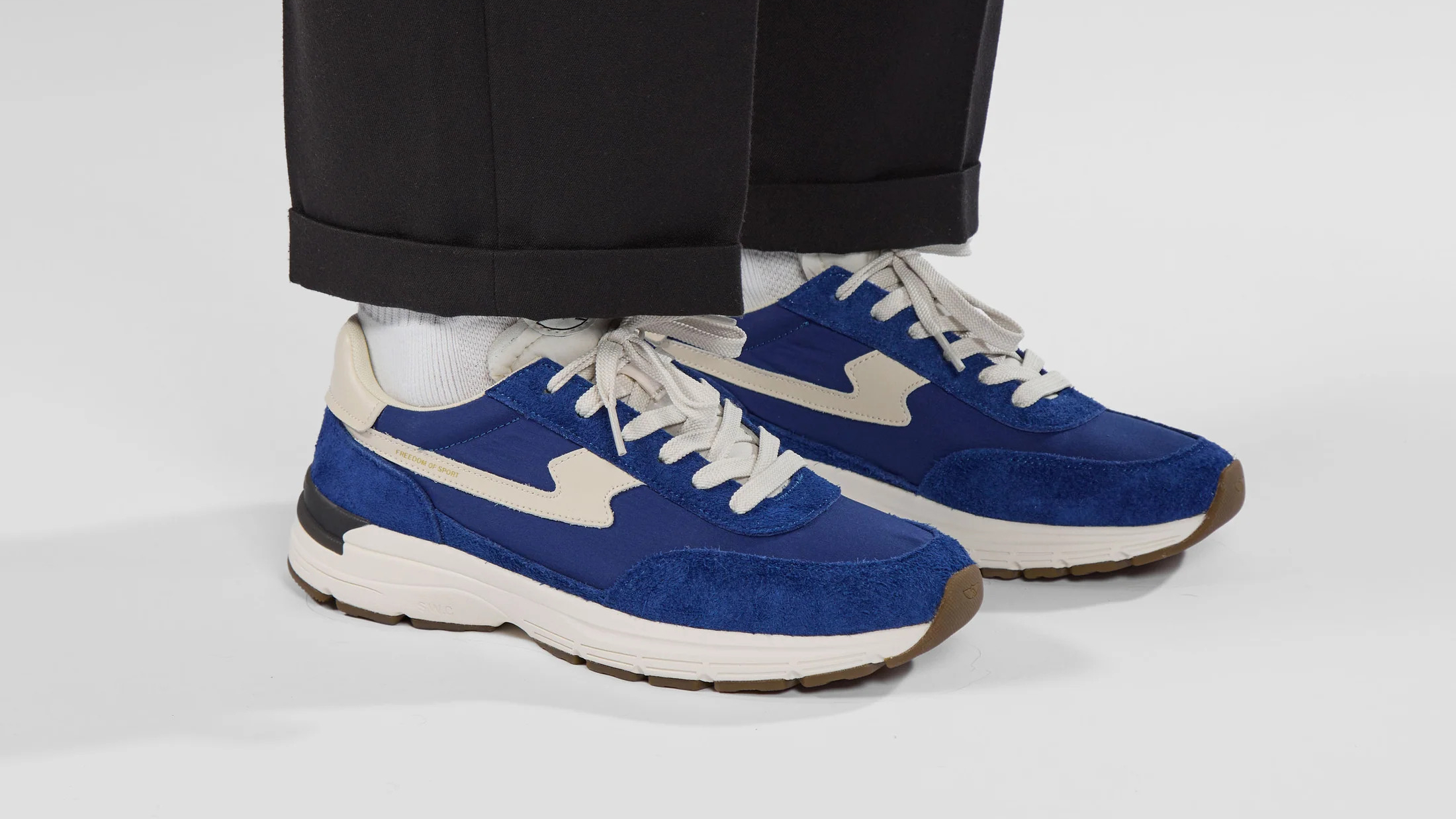 OSIER S-STRIKE SUEDE MIX COLLEGE BLUE Stepney Workers Club