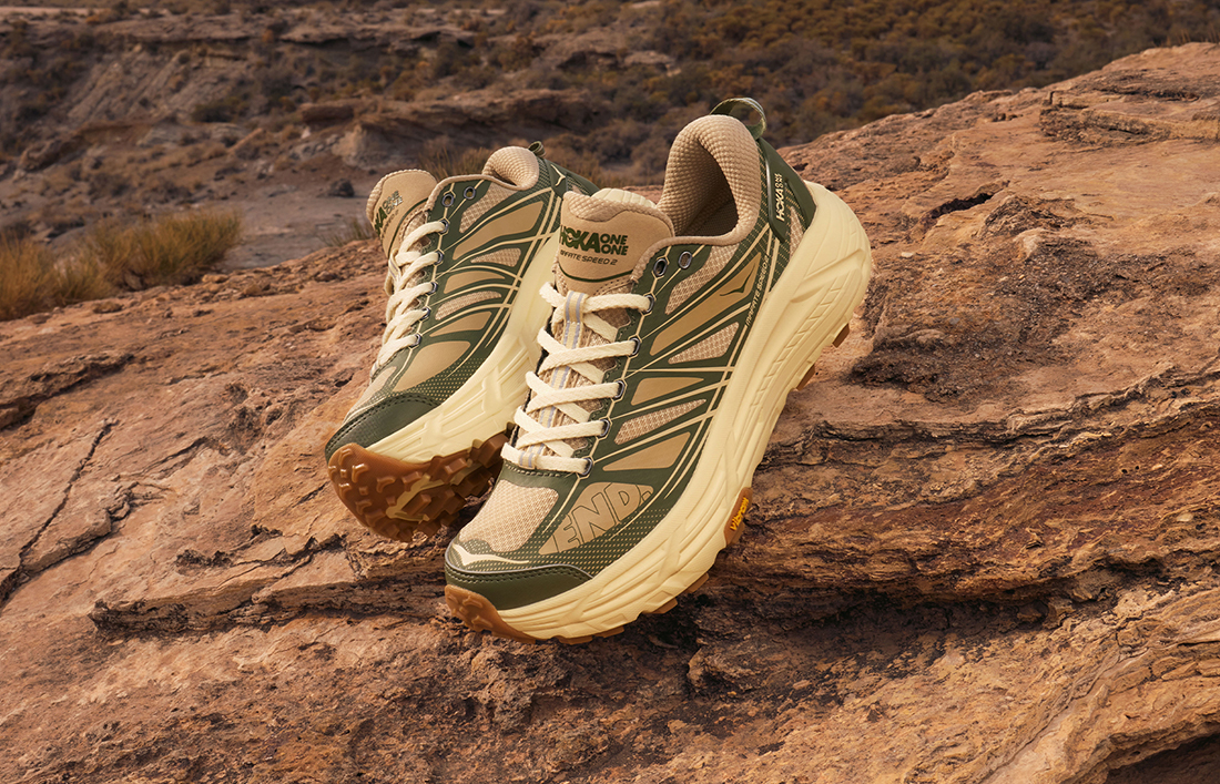 END. x HOKA 'Overland' Capsule Collection Mafate Speed 2