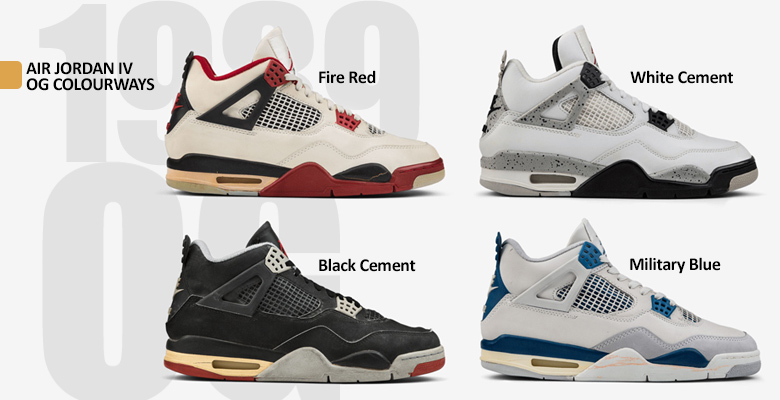 Air Jordan 4 OG Colourways