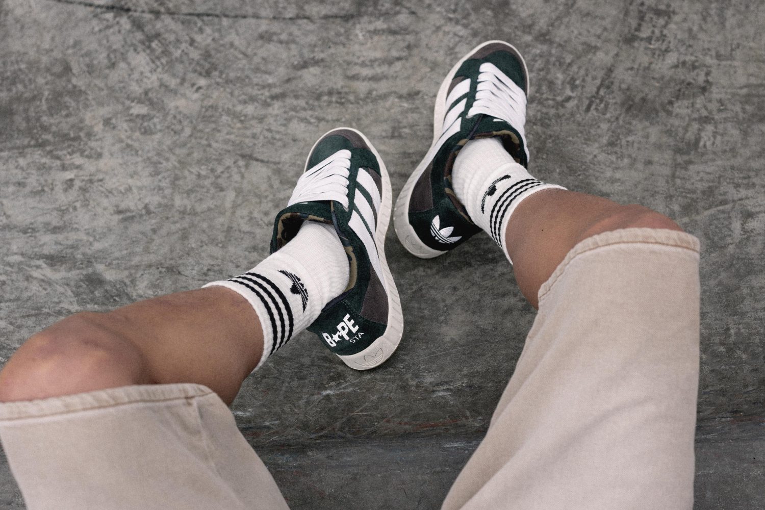 BAPE adidas NRTN