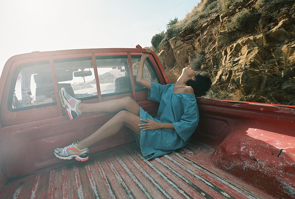 Saucony x Bellerose Pro-Grid Triumph 4