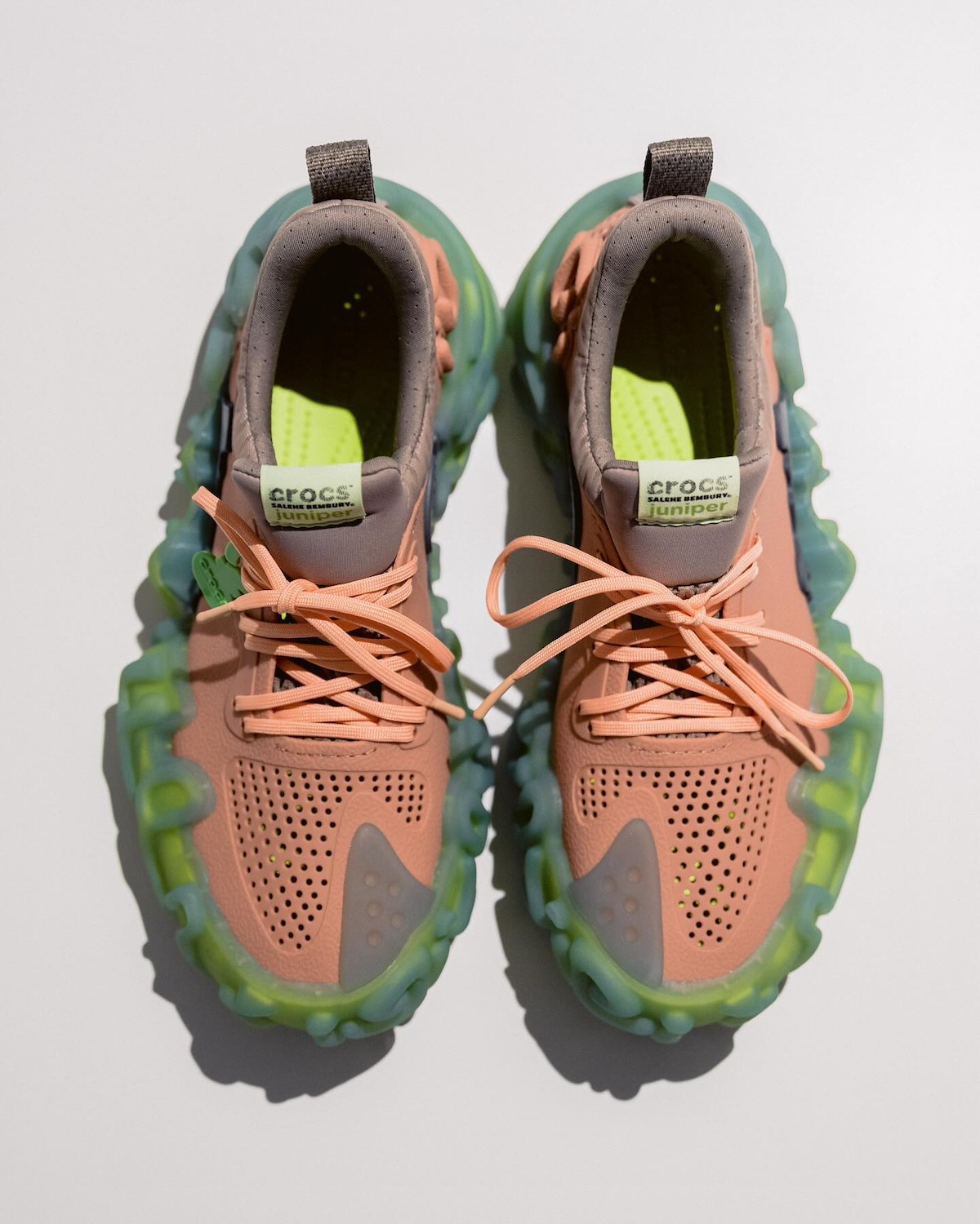 Salehe Bembury x Crocs Pollex Juniper 'Guava'