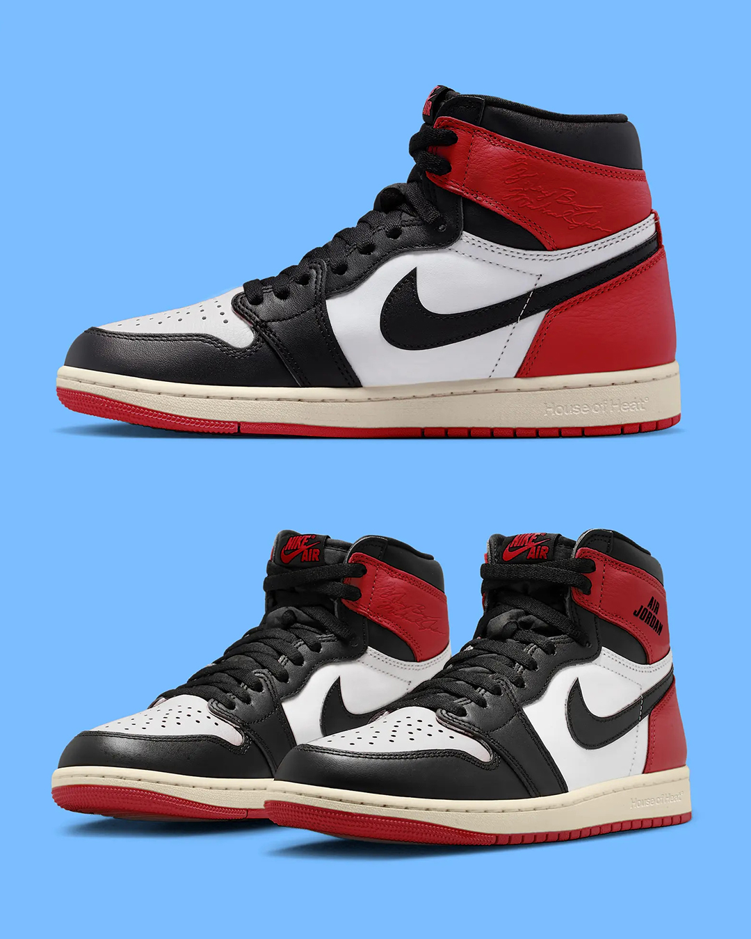Jordan 1 High OG Black Toe Reimagined